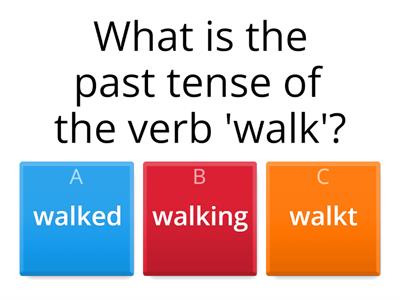 past tense verbs