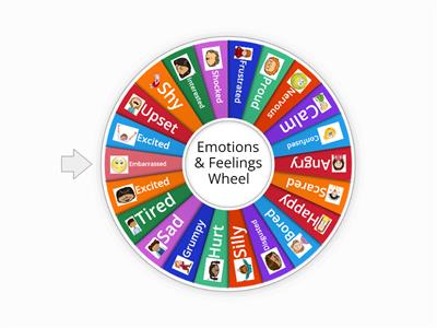 Emotions & Feelings Wheel