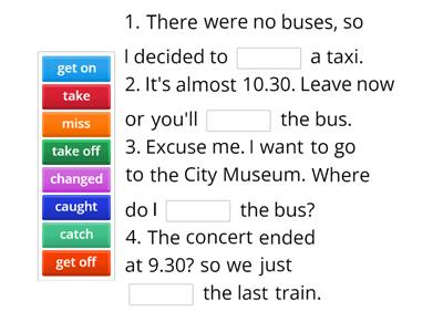American Empower A2 Transportation collocations