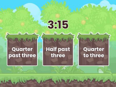 Telling the Time in English