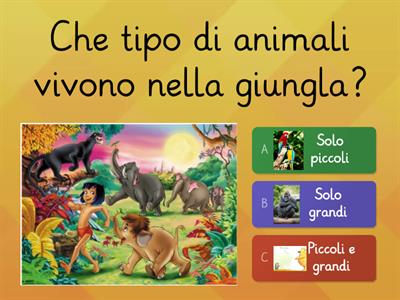 Gli animali della giungla!