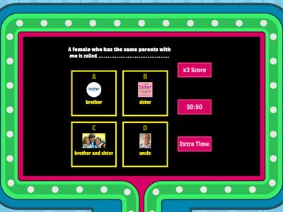 Family, listening and Speaking 2024