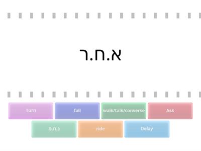 שרשים Grade 3 4 Nov