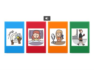 CLB 1-2: Verbs - Listening Quiz - Questions and Answers