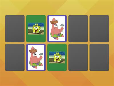 Spongebob Matching Game