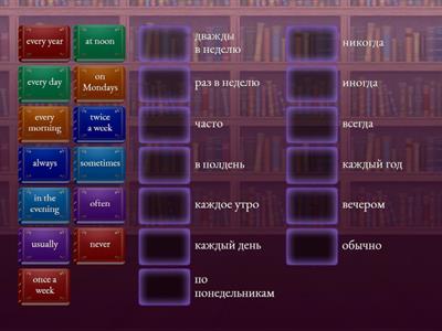 time markers -  present simple