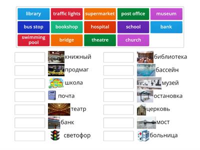 Places in the city