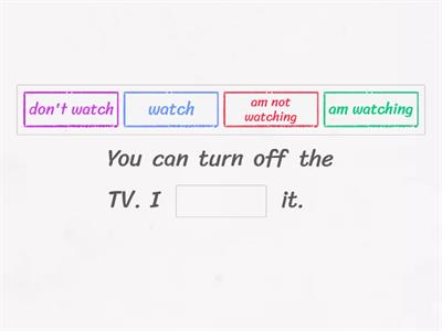 Grammar review (Present simple, Present continuous, and Past simple