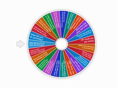  Past Simple / Past Continuous: Conversation questions