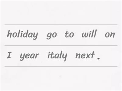 Will/ wont/  going to