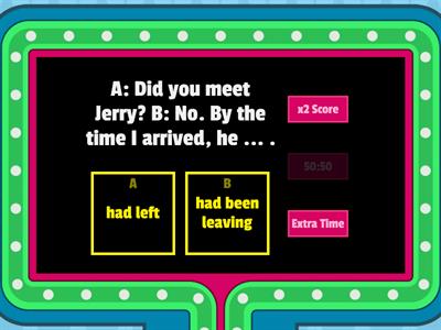 Past Perfect/Past Perfect Continuous B2 English