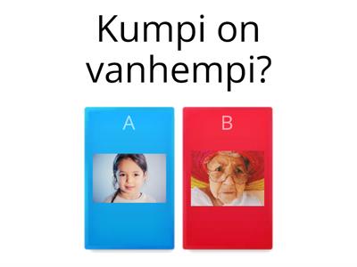 Vertailu - Kumpi?