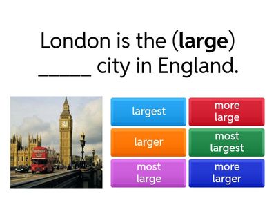 Comparative and Superlative