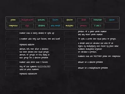 Operations and Algebra