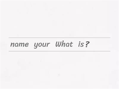 Personal information questions 