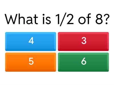 Year 3 Fractions Quiz