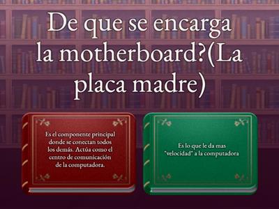 Partes internas de una computadora