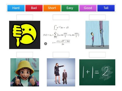 Adjective Matching Game
