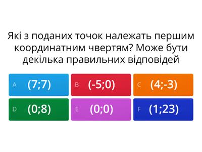  геометрія 9 клас координати на площині