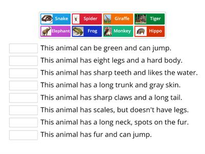 Animal description