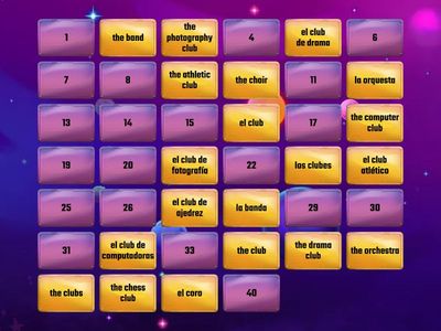 Realidades 2, Chapter 1B – Spin the Wheel