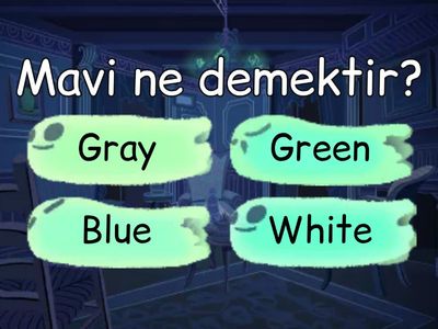 İngilizce Renkler🇹🇷