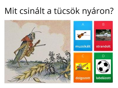 A tücsök és a hangya 