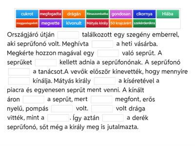 Mátyás király országjáráson 1.