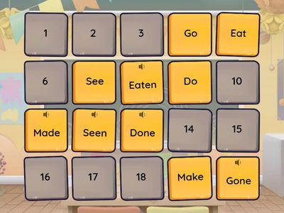 Present Perfect verbs 1 