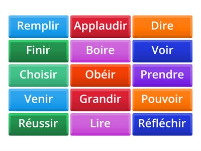 Révision : conjugaisons ils/elles verbes du 2ème et 3ème groupe