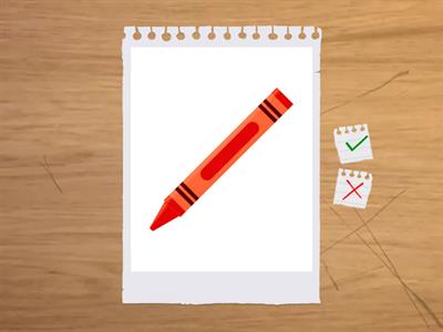 English - Classroom objects (Flashcards)