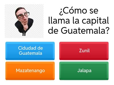 GUATEMALA kvíz