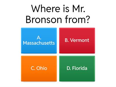 Get to know your teachers!