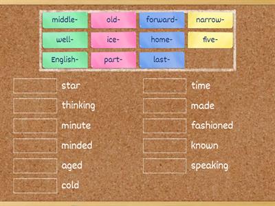 Compound adjectives