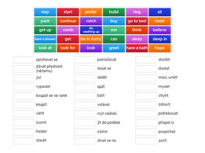 basic verbs 2 (Czech-English)