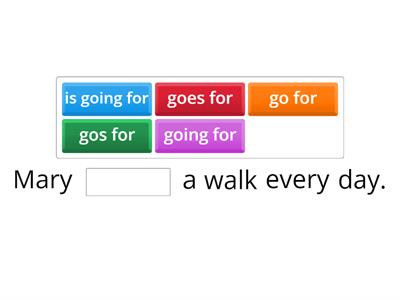 Present simple vs. Present continuous
