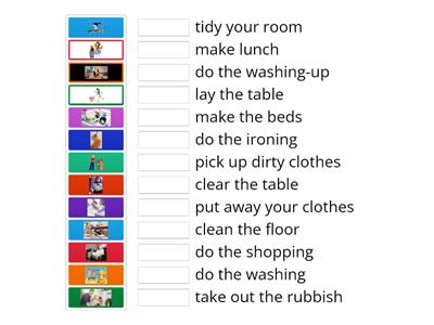 English File (Pre-Intermediate) - Housework