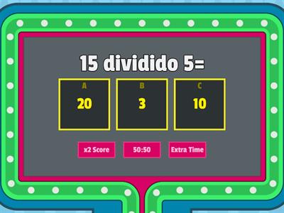 Adição, subtração, multiplicação e divisão