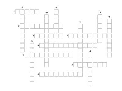 Nominalisierung - Kreuzworträtsel