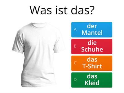 Die Kleidung