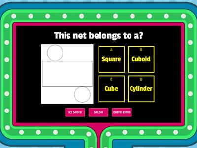 Characteristics and Nets of 3D Shapes