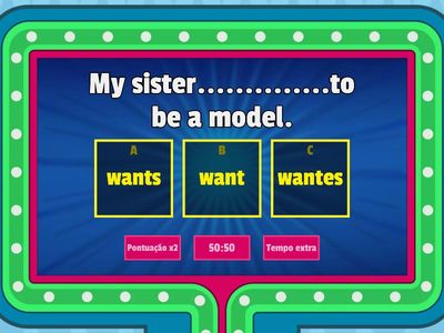 Present simple quizz