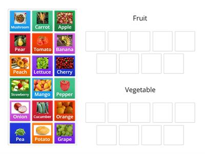 Unit 6 Fruit or vegetable