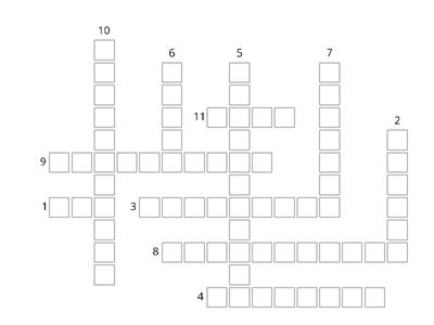 Read the definitions and write the words