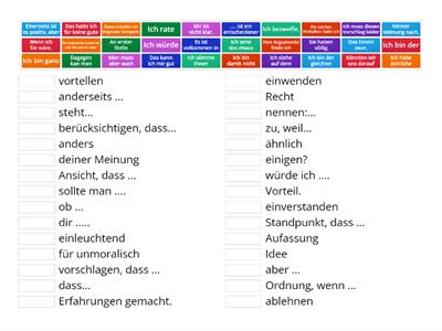 Redemittelspiel C1