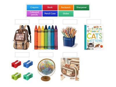 Classroom objects by Elena Corro