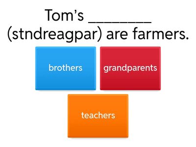 WARM UP - SHORT GRAMMAR REVIEW.