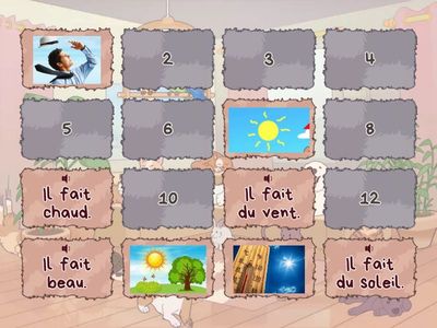 Quel temps fait-il? Grade 4