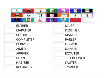  Les verbes du 1er groupe