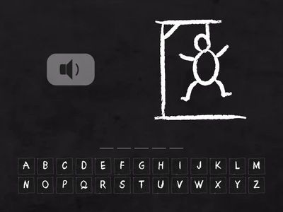 Hangman (SB🐝. List 6 - Feelings & emotions)